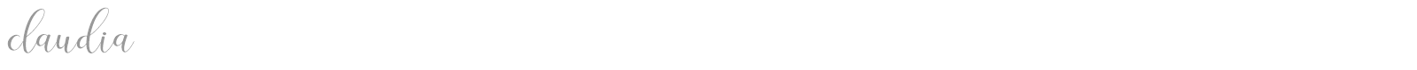 Claudia font preview